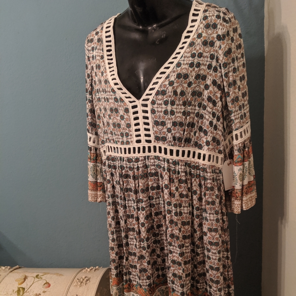 Printed dress